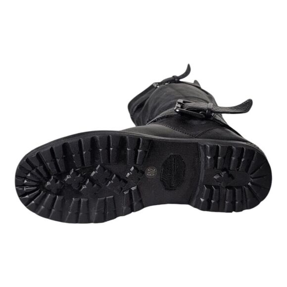 GENTLE SOULS Black Leather Buckled Boot Size 6.5M - Picture 9 of 9